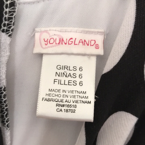 🖤BEATLE JUICE INSPIRED DRESS BLACK, WHITE STRIPES EXCELLENT CONDITION SIZE 6 - Picture 3 of 7